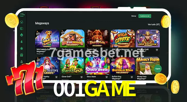001GAME aplicativo